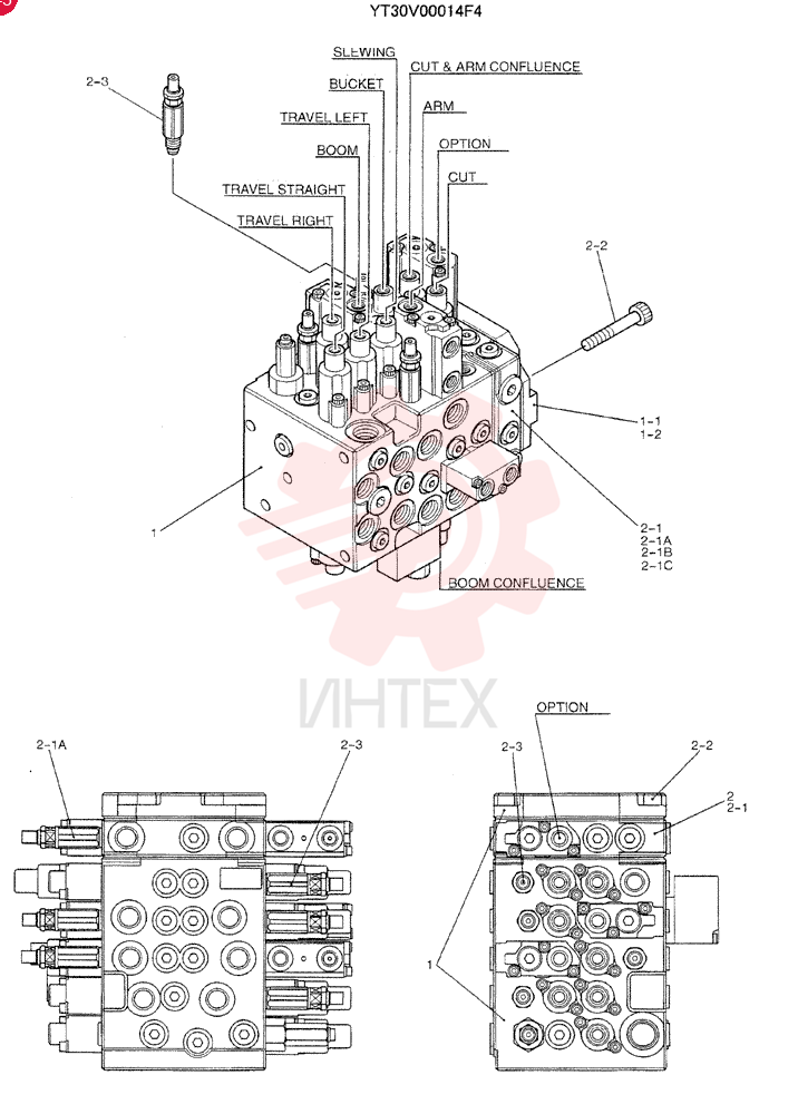CONTROL VALVE YT30V00014F4