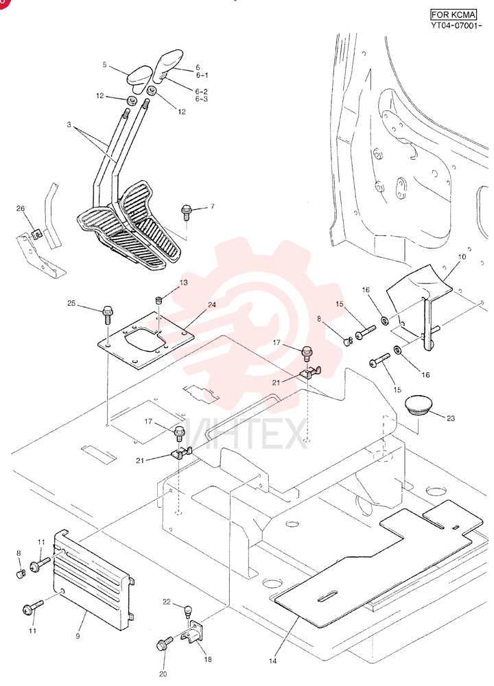 CONTROLS, OPERATORS (STD) YT03M00031F1 (2)