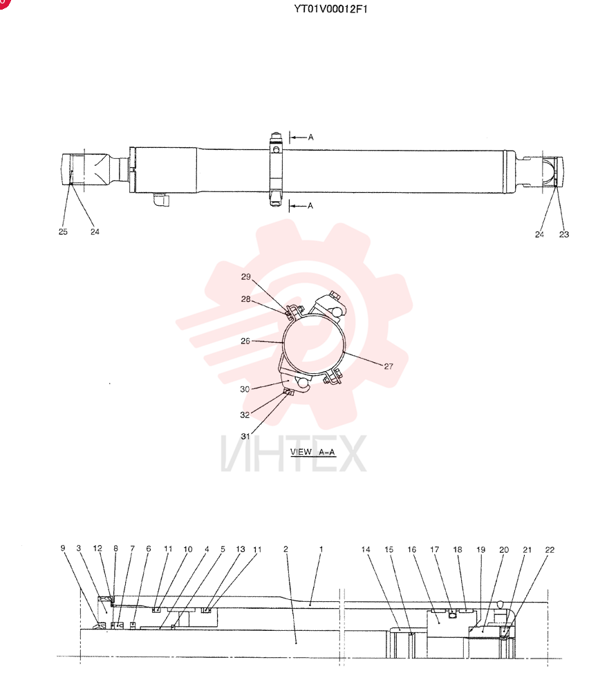 CYLINDER ASSY. YT01V00012F1