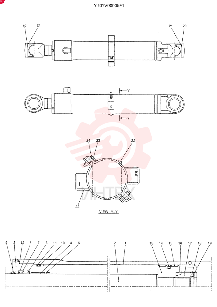 CYLINDER ASSY. YT01V00005F1