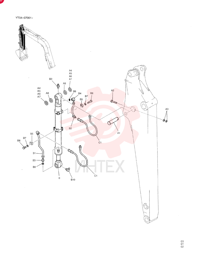 CYLINDER ASSY. YT01V00019F1 (5)