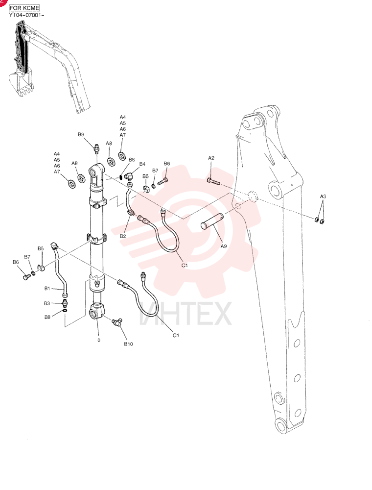 CYLINDER ASSY. YT01V00019F1 (6)