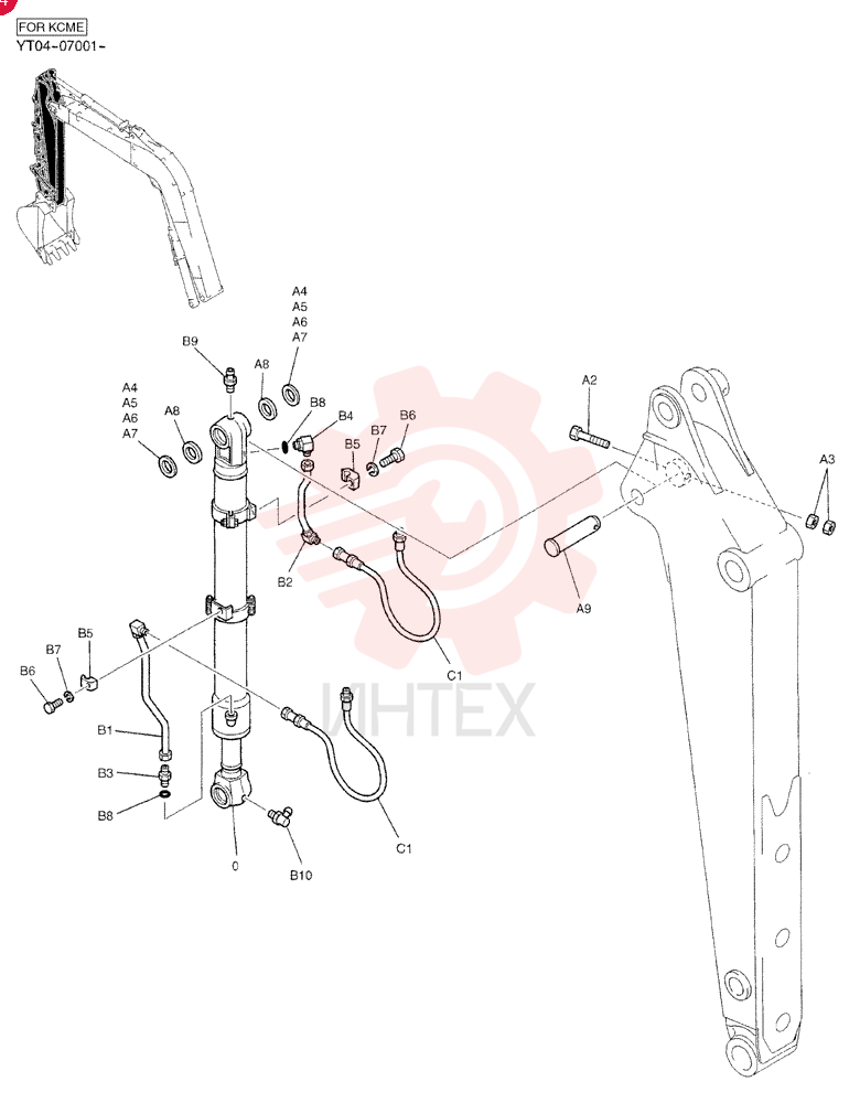 CYLINDER ASSY. YT01V00019F1 (1)