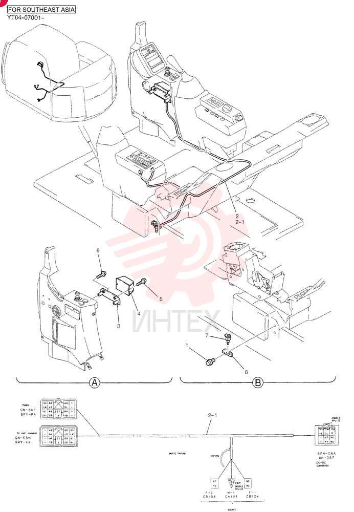 ELEC ASSY, UPP YT03E00007F1