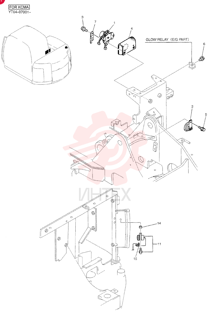 ELEC ASSY, UPP YT03E00006F3