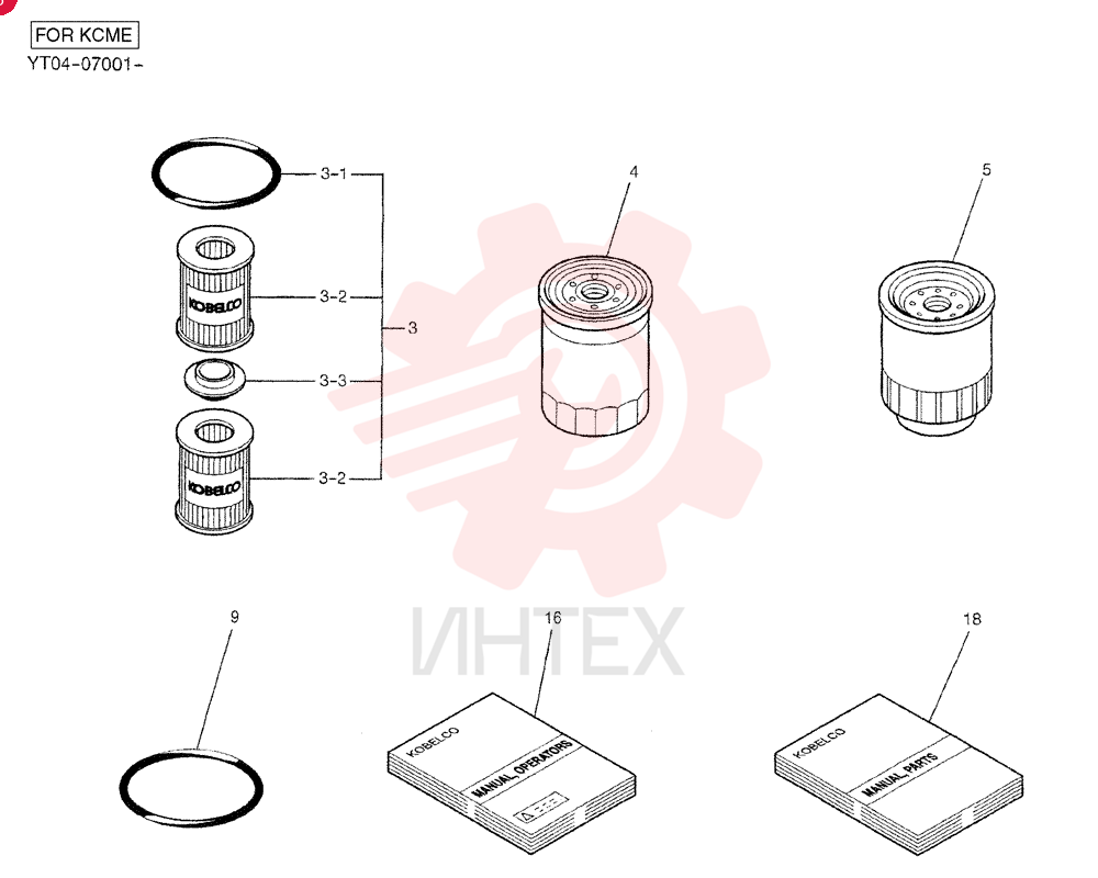ELEMENT KIT YT30T00005F9