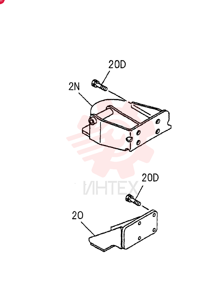 ENGINE MOUNTING 0-22A