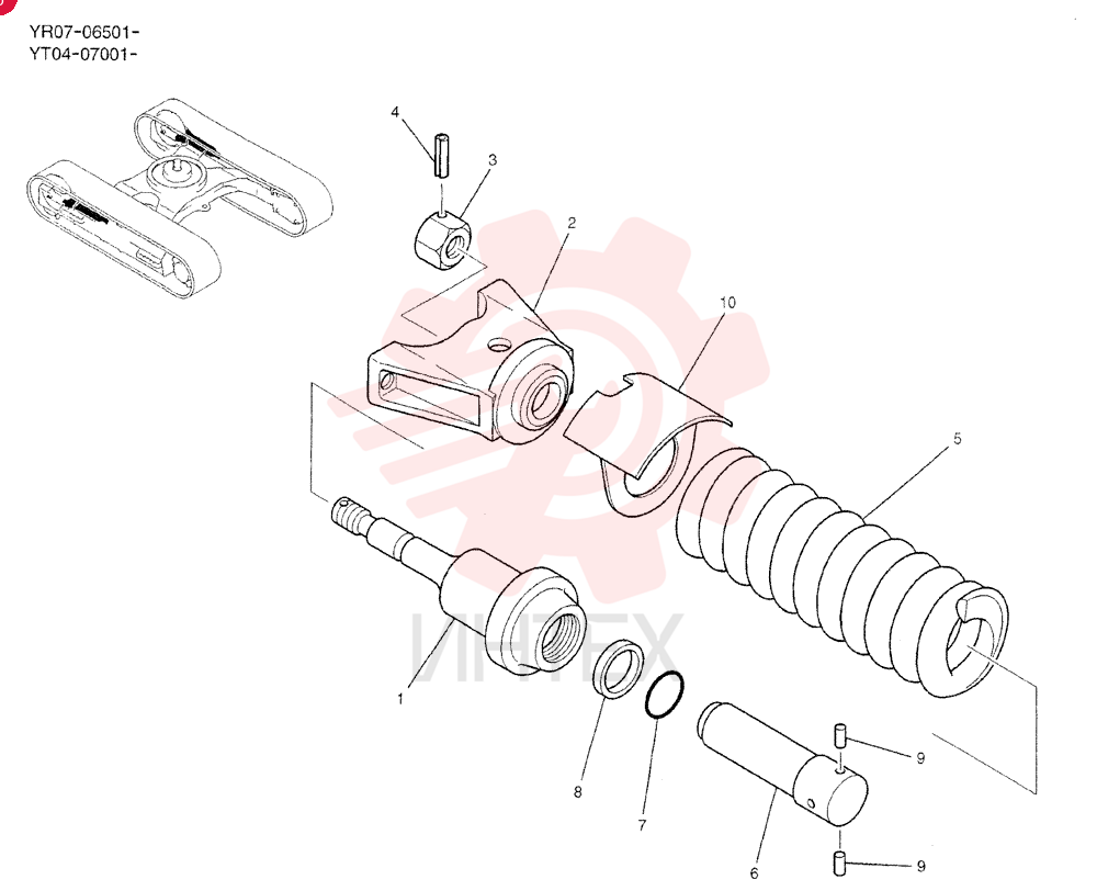 IDLER YT54D00002F1