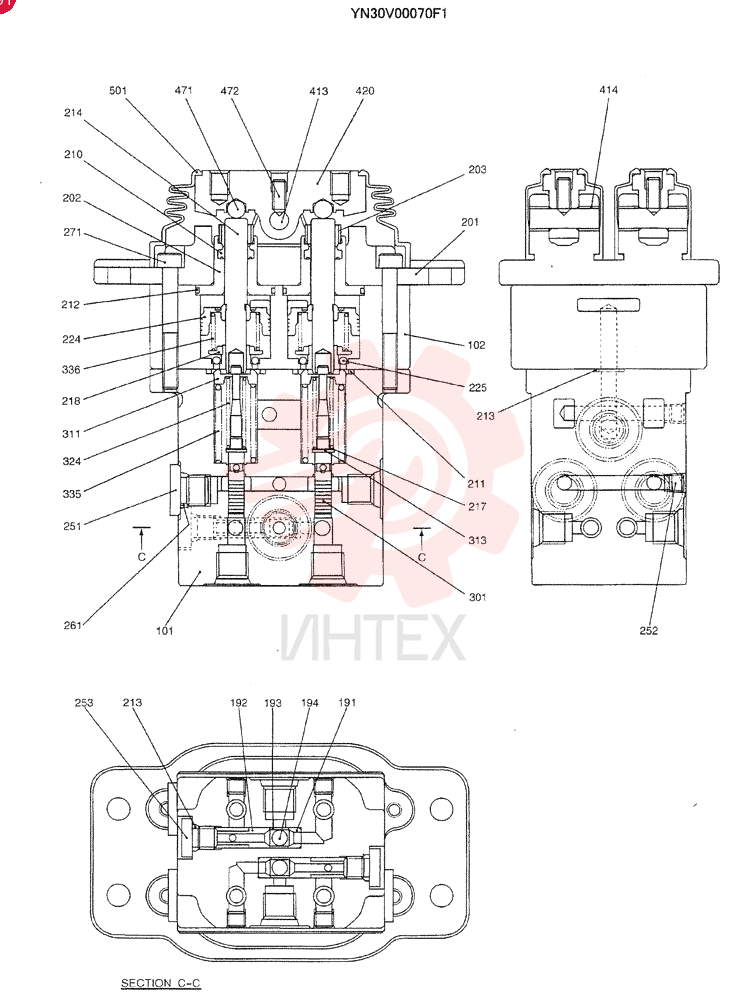 PILOT VALVE YN30V00070F1