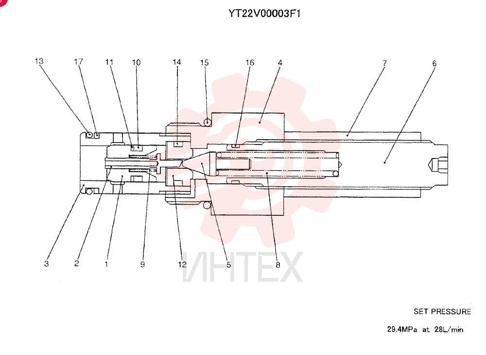 VALVE YT22V00003F1