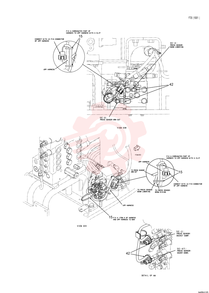 CABLE TIE,188mm L PY01P01043D3 (5)