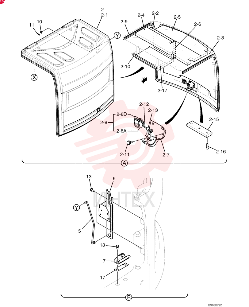 COVER ASSY YT22C00013F1