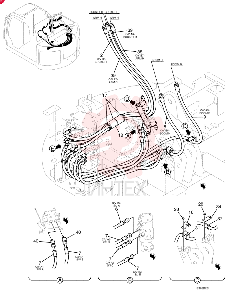 FLEXIBLE HOSE YT03H01026DC (1)