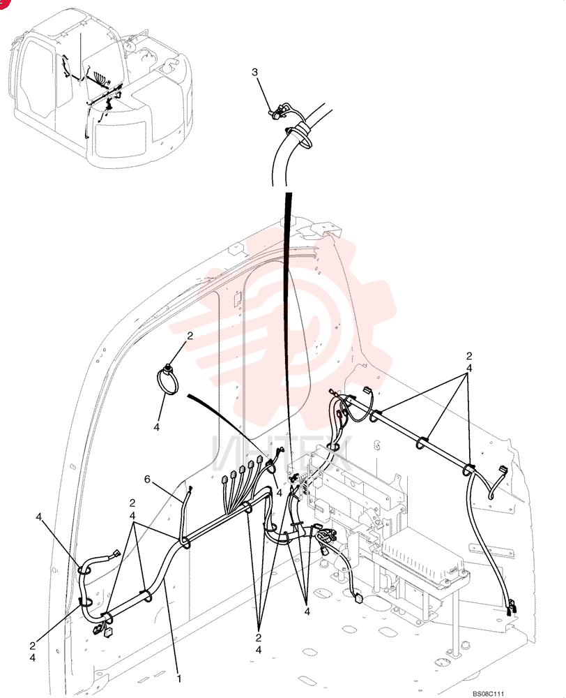HARNESS YT14E01078P2