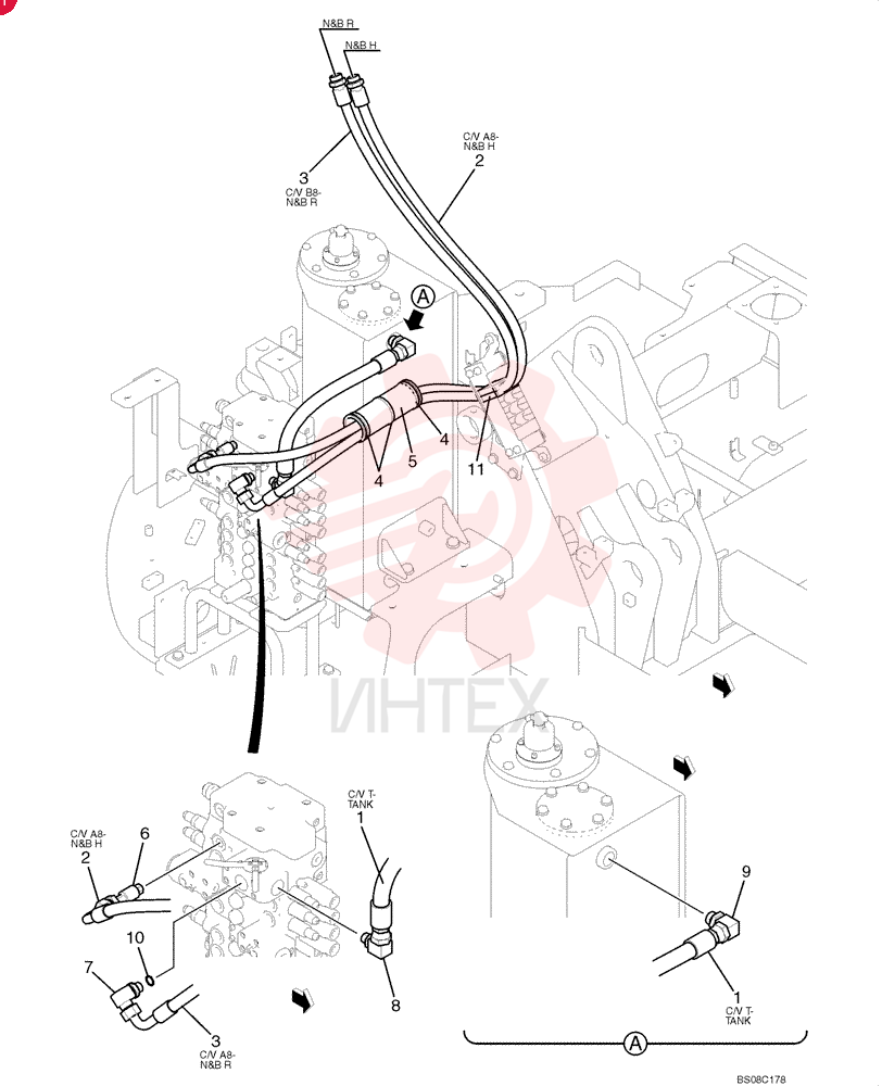 HOSE ASSY. ZX22M12054