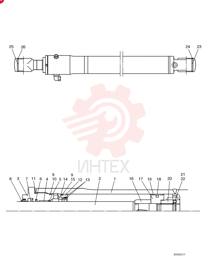 LIFT CYLINDER YT01V00034F1 (2)