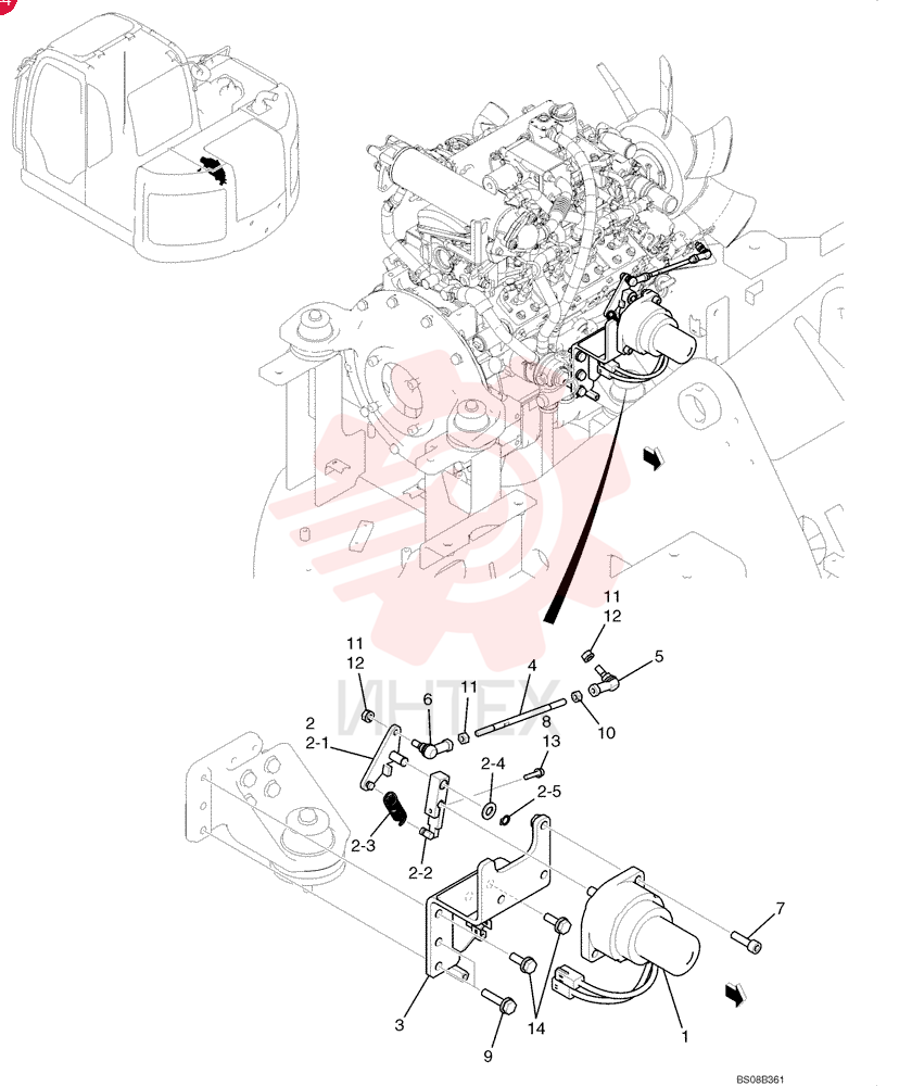 SMALL ELECTRIC MOTOR YN20S00002F2