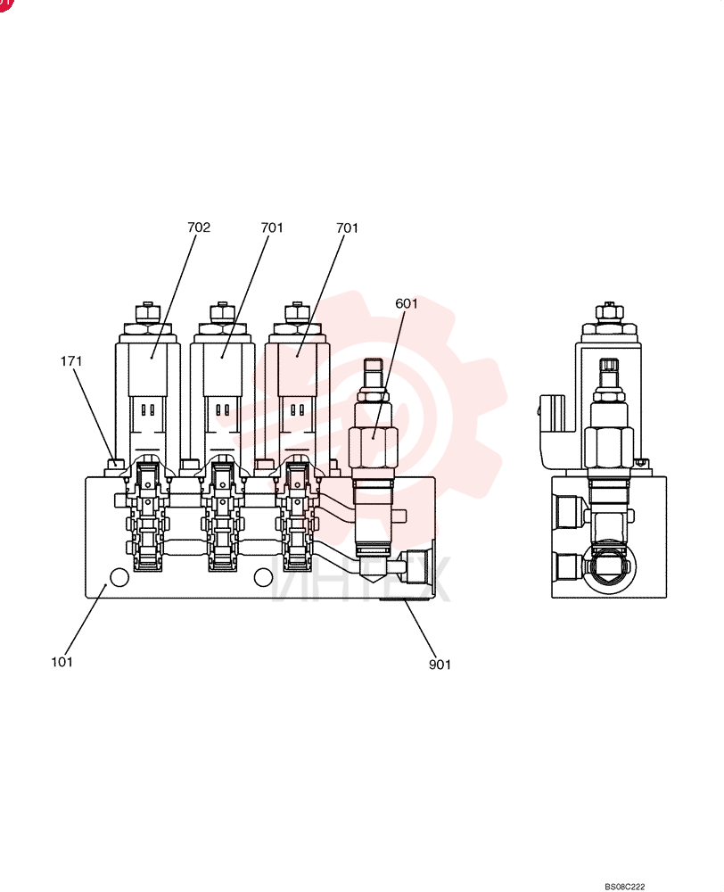 SOLENOID VALVE YT35V00027F1 (1)