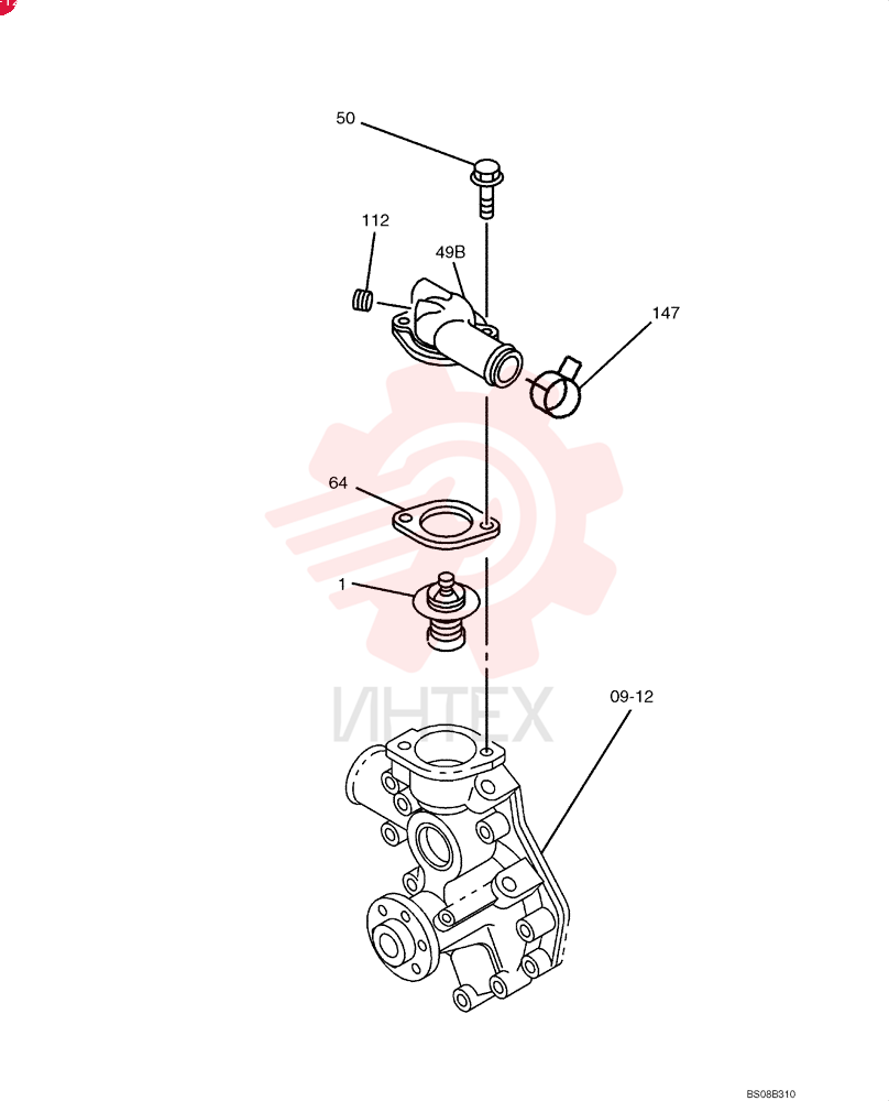 THERMOSTAT VI8973617700