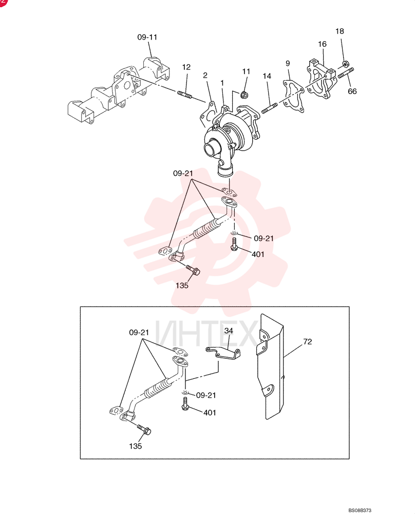 TURBOCHARGER VI8980928220
