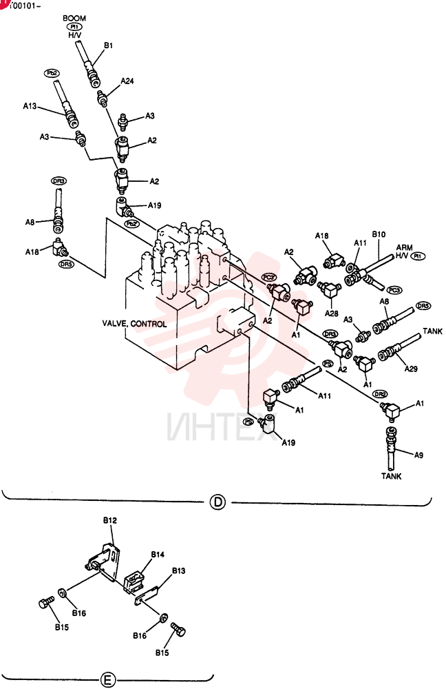 CONTROL LINES,MAIN YT06H00009F1