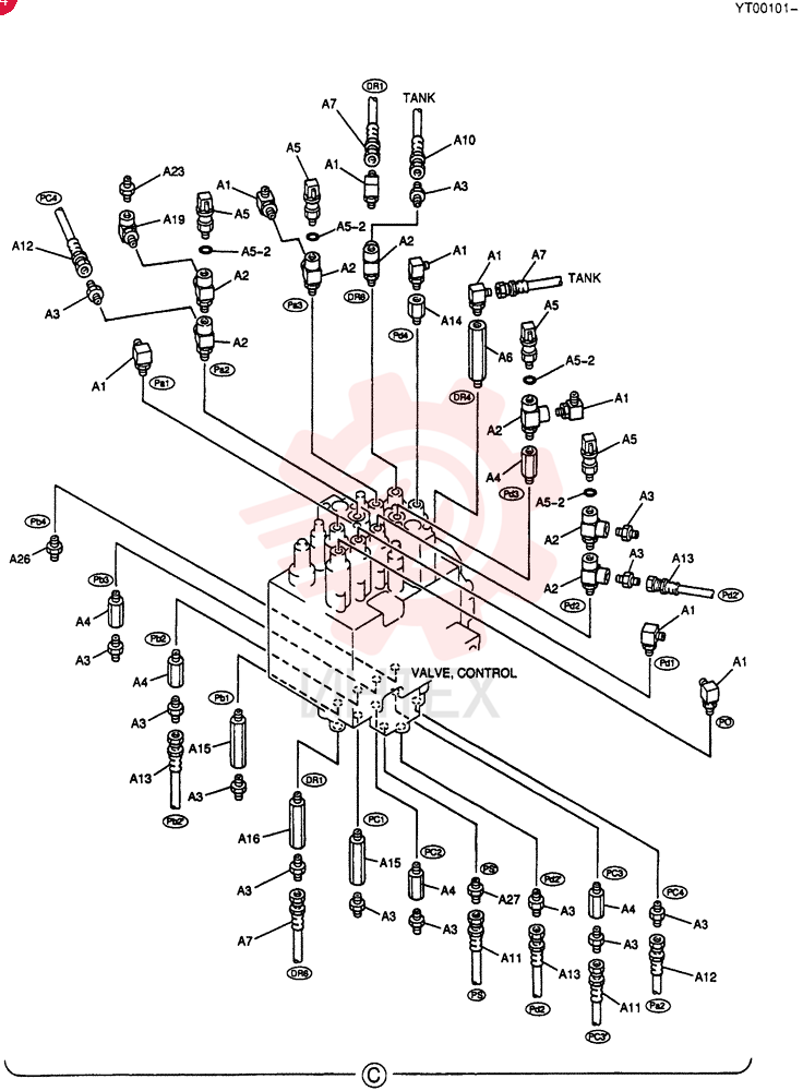 CONTROL LINES,MAIN YT06H00009F2 (3)