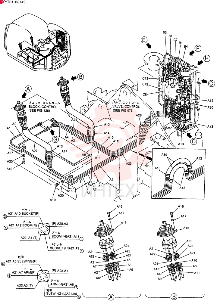 CONTROL LINES, REMOTE YT68H00004F1 (5)