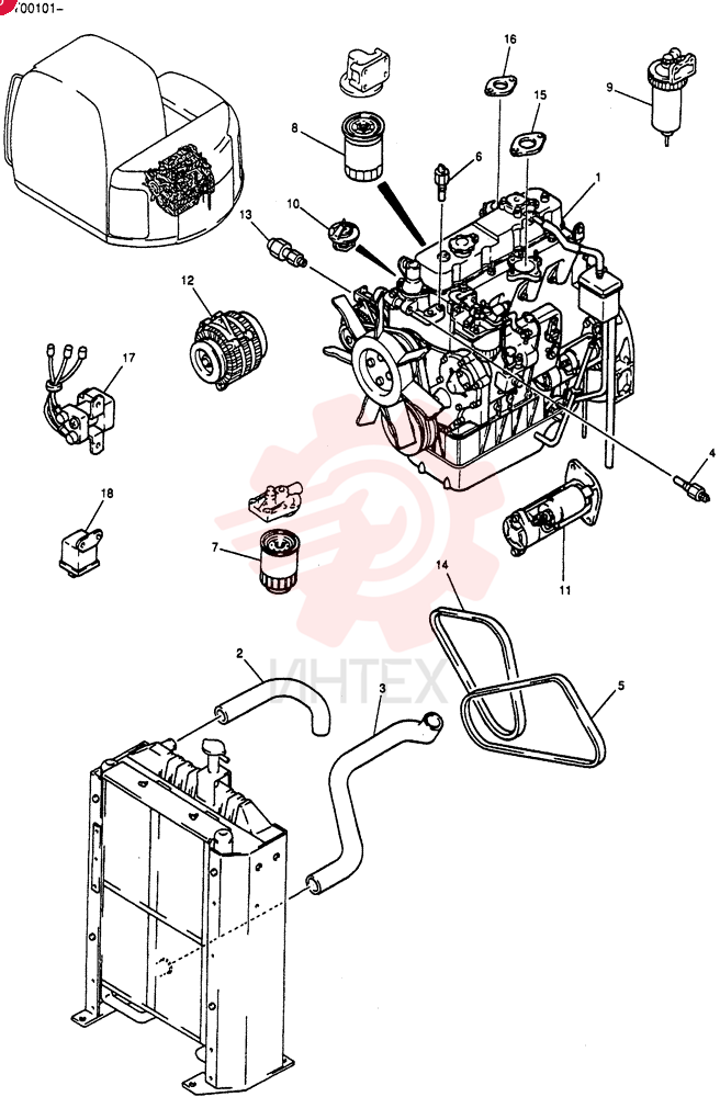 ENGINE YT02P00001F2