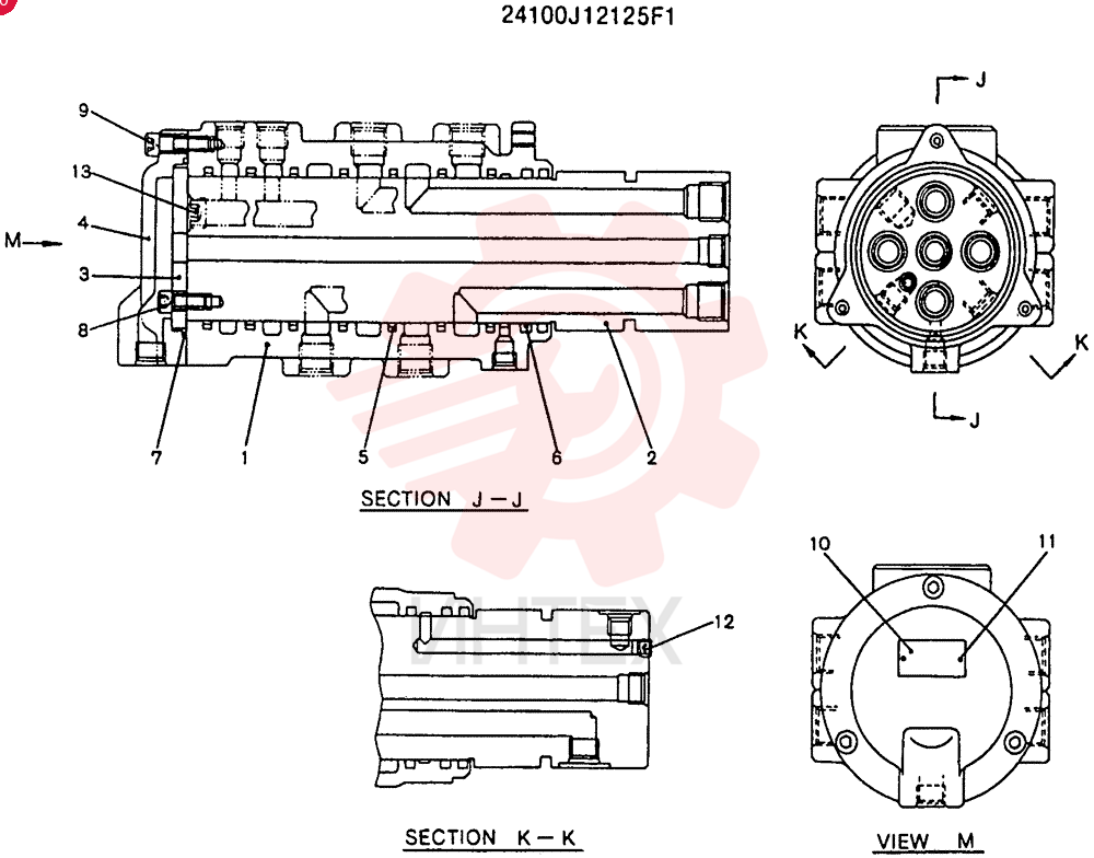 FLEXIBLE LINK 24100J12125F1