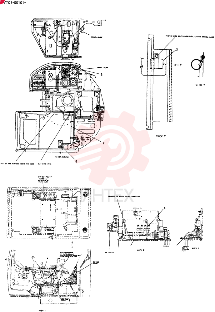 HARNESS ASSY YT11E00009F1 (1)