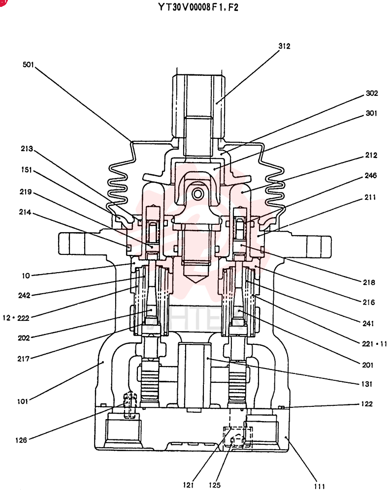 PILOT VALVE YT30V00008F1