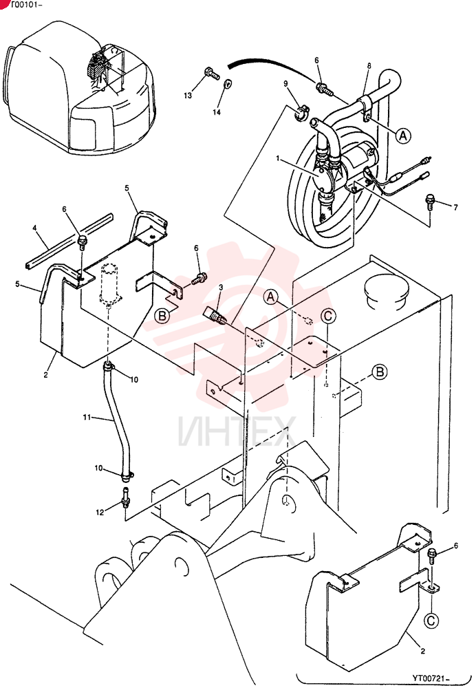 PUMP ASSY,FUEL YT22P00002F1