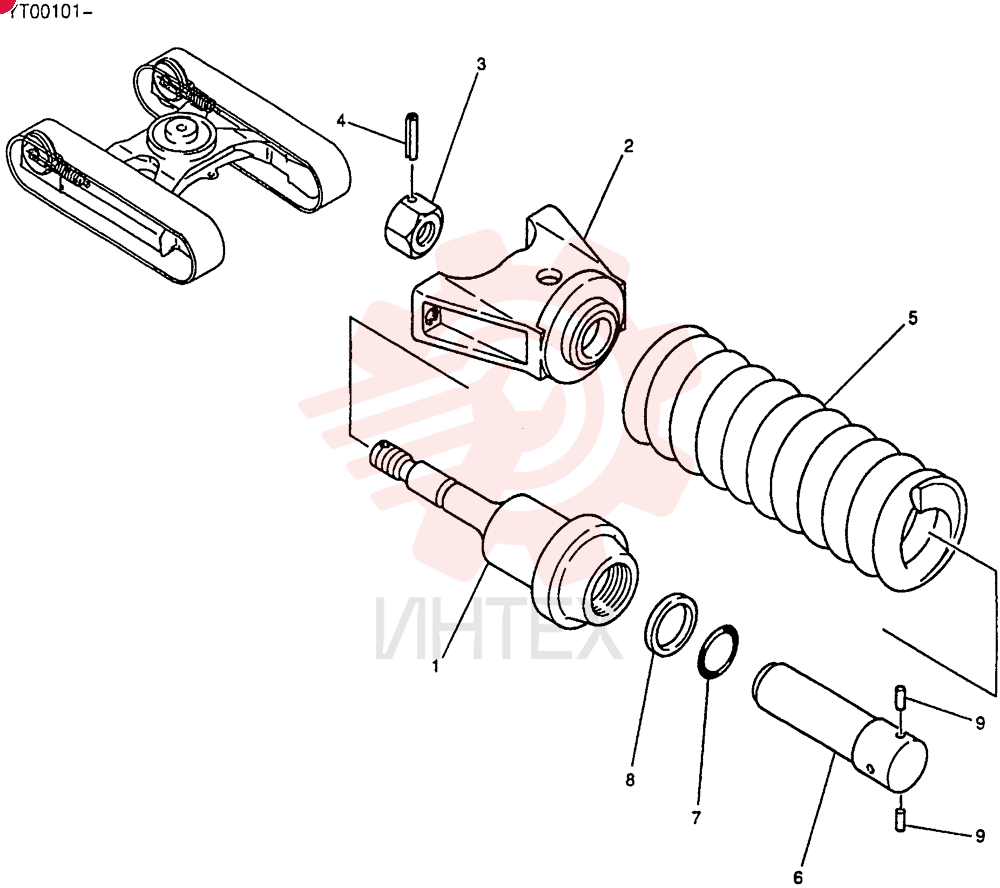 SHOCK ABSORBER YR54D00002F1