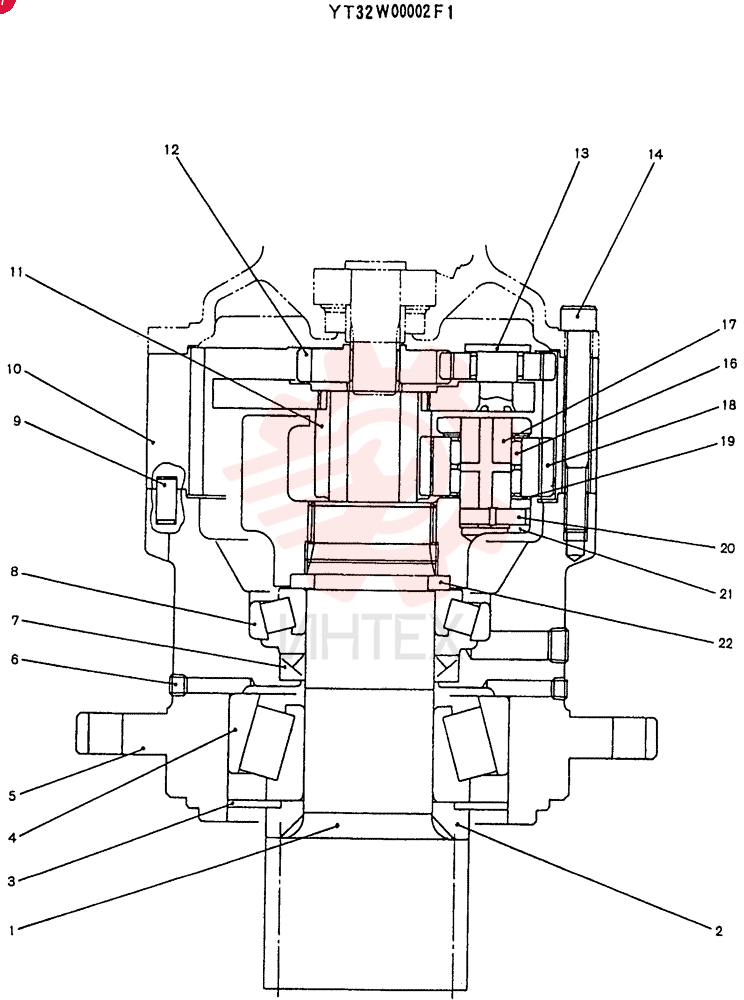 SWING CARRIAGE YT32W00002F1