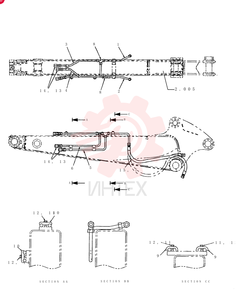 TUBE LE43H01061P1