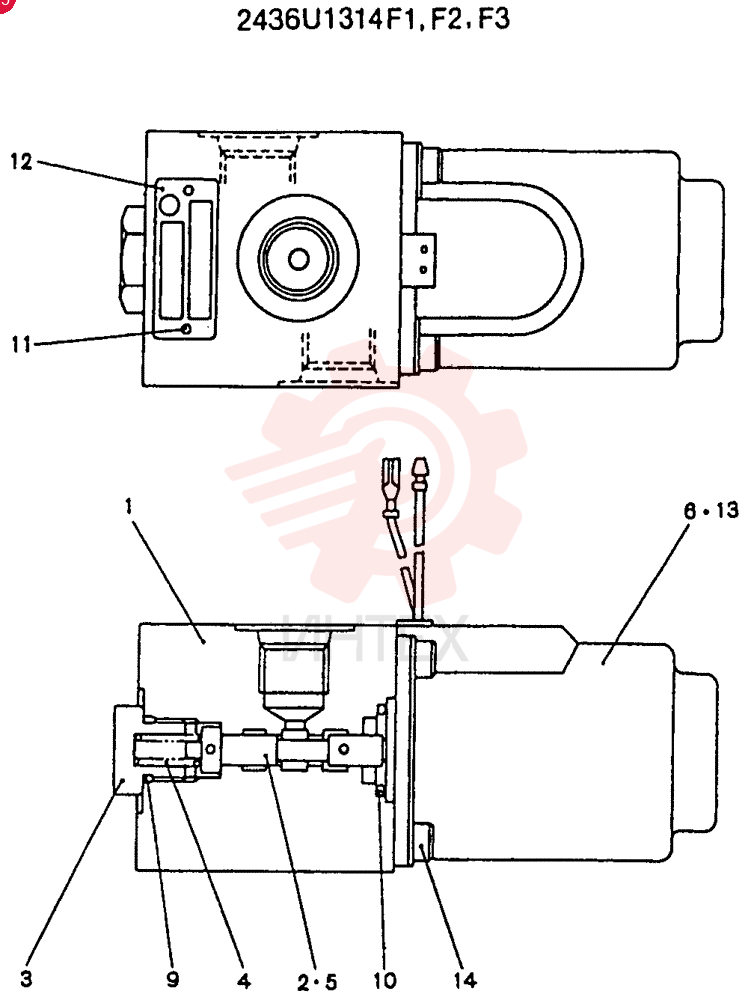 VALVE 2436U1314F1