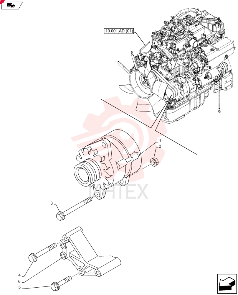 ALTERNATOR VI8980890631