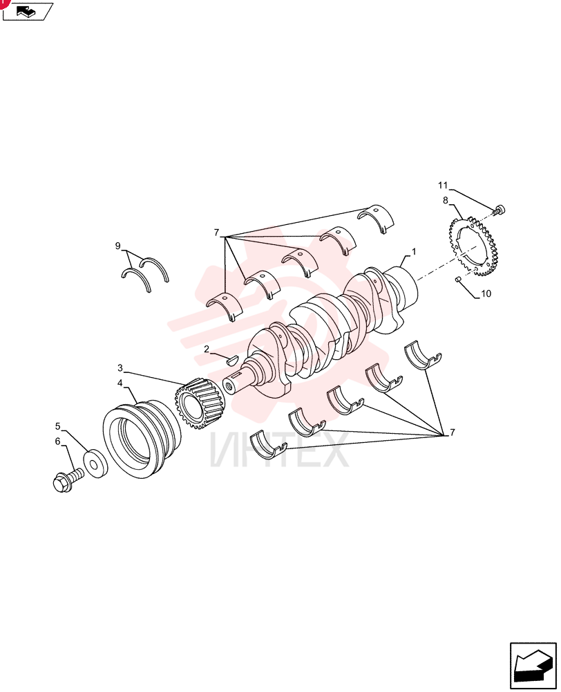 CRANKSHAFT VI8982086700