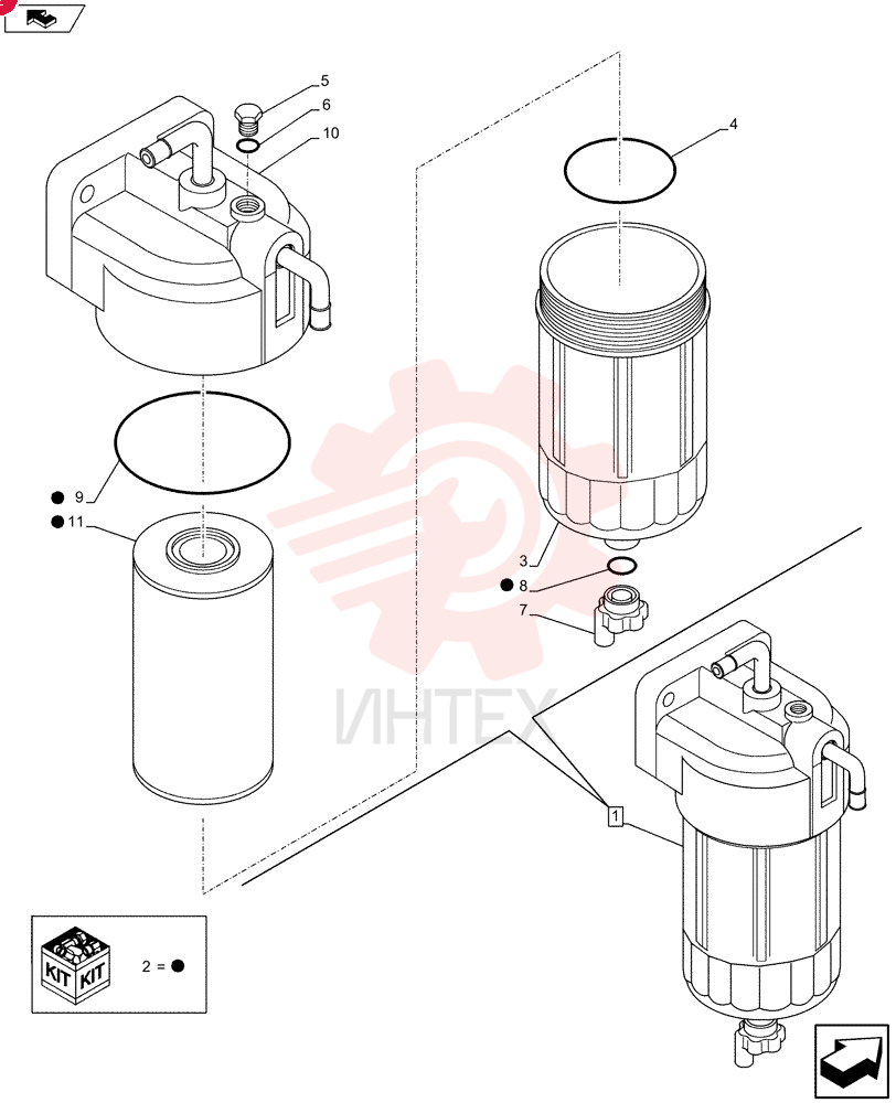 FUEL FILTER YN21P01104F1 (1)