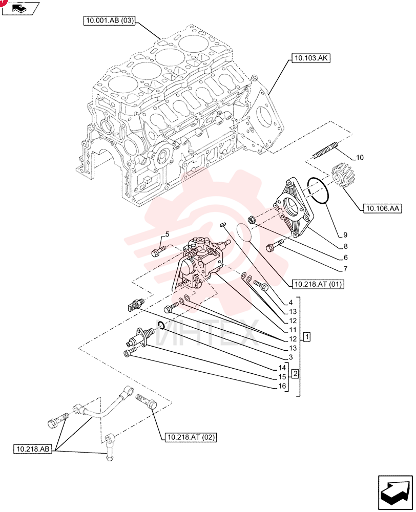 FUEL INJECTION PUMP VI8973865575