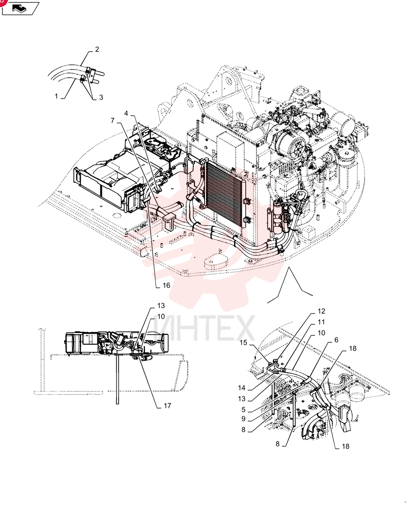 HOSE HX11W08175DX