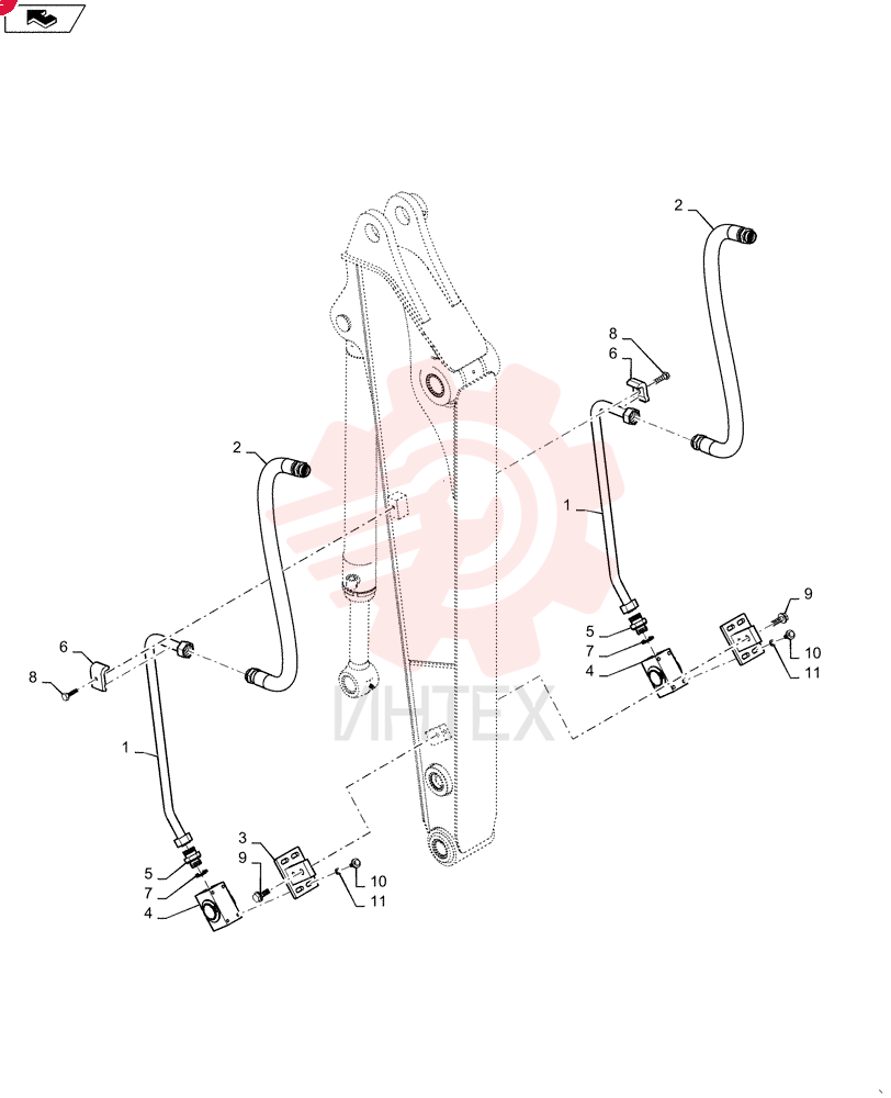HYD TUBE YT43H01177P1