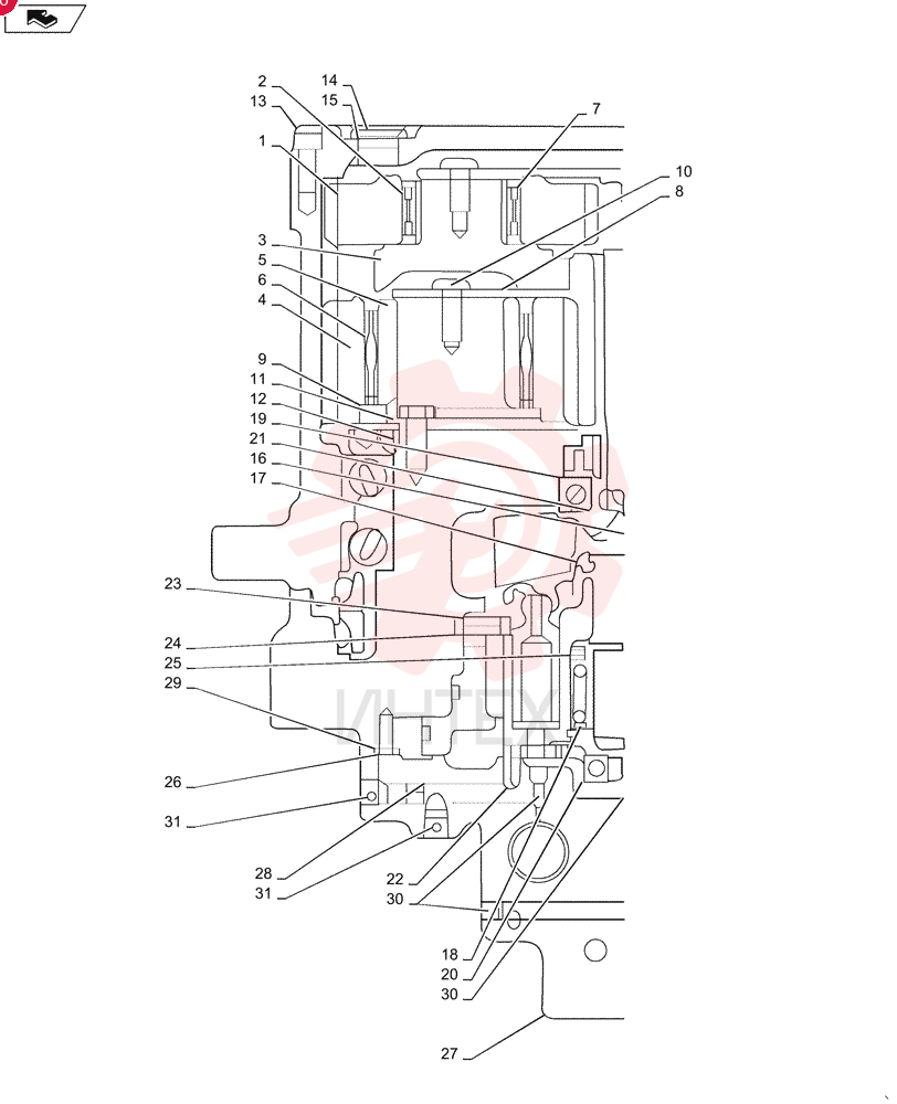 HYDRAULIC MOTOR YT15V00019F1 (2)