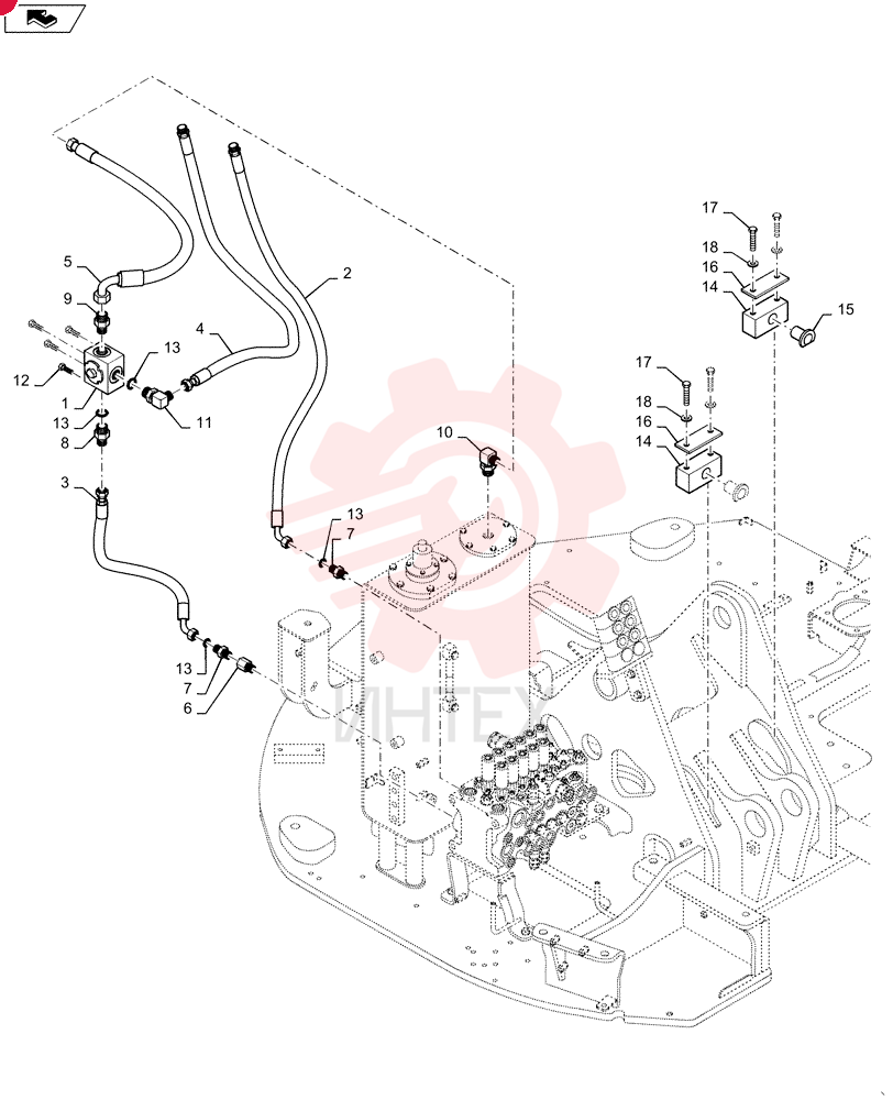 HYDRAULIC VALVE 24100P1005F3