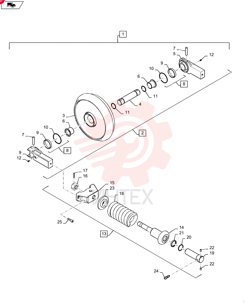 IDLER YT52D00017F1