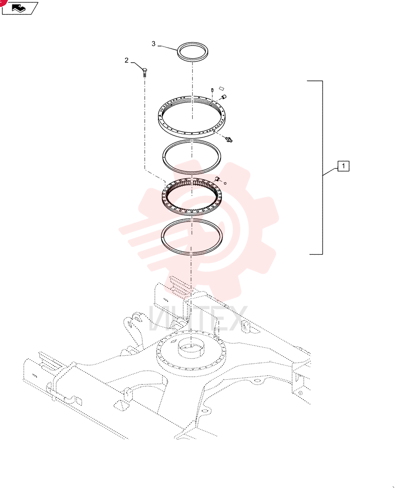 SLEWING RING YT40F00007F1