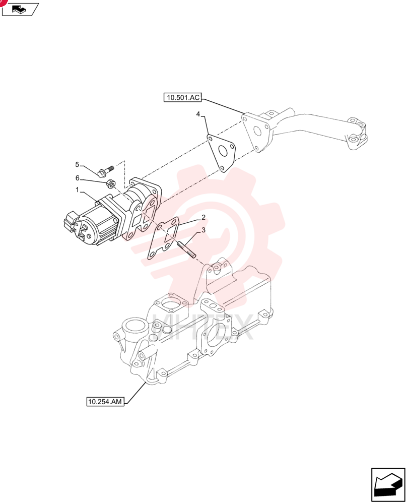 VALVE SECTION VI8981635160