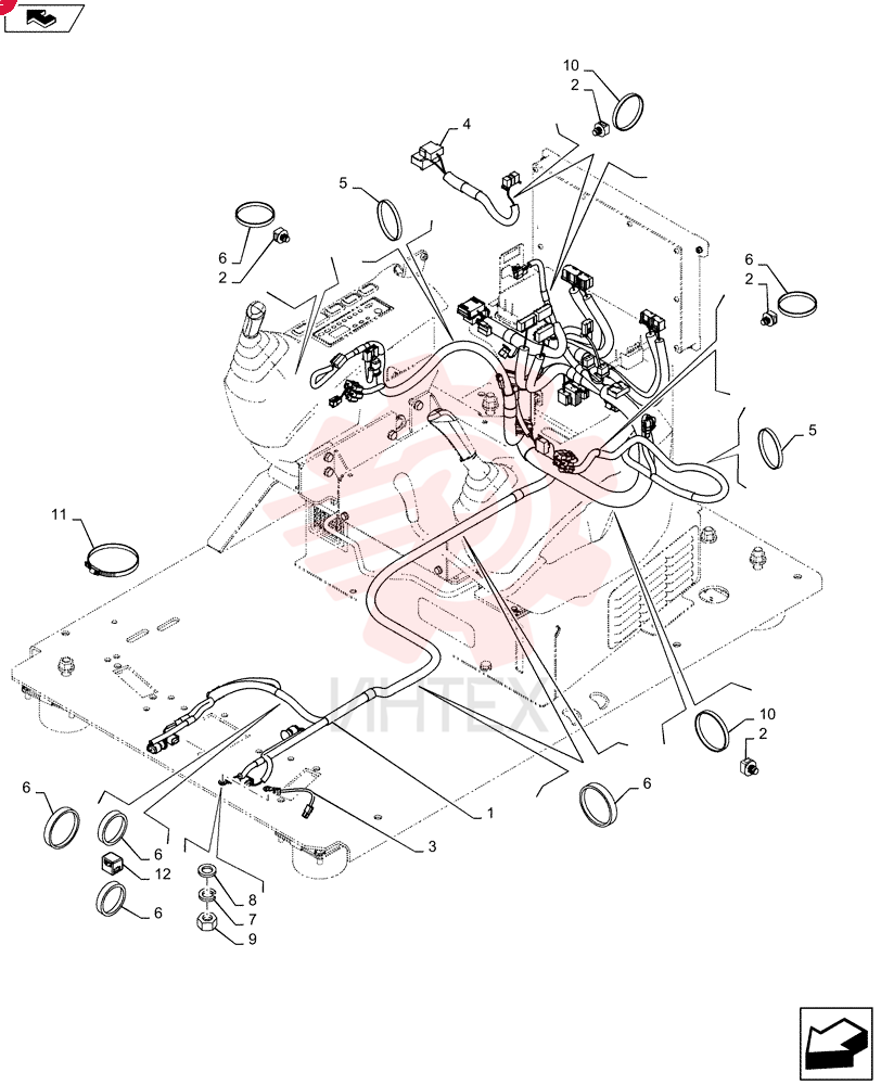 WIRE HARNESS YT13E01276P3