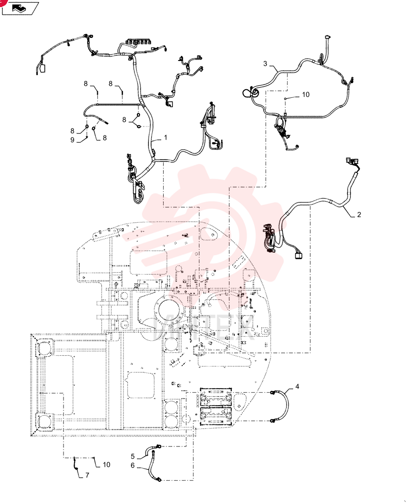 WIRE HARNESS YT13E01281P4