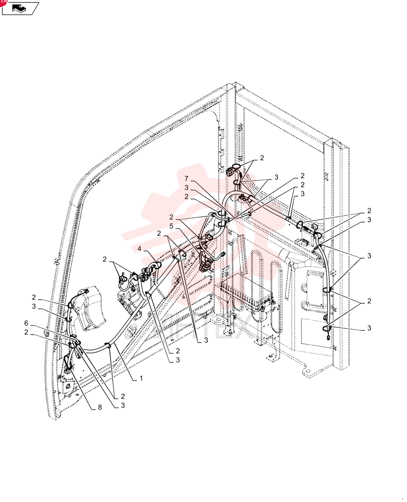 WIRE HARNESS YT14E01086P2 (2)